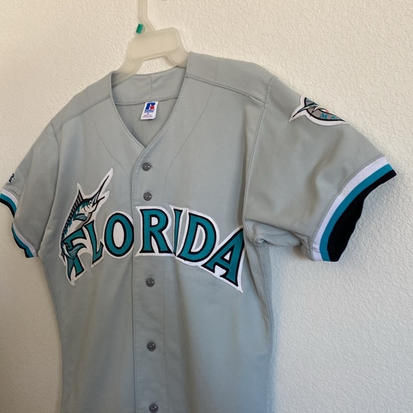 RUSSELL Athletic Authentic Diamond Collection MLB Florida Marlins 90’S Jersey 40 - Picture 1 of 11